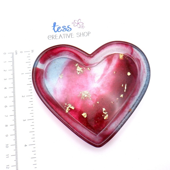 Heart Shaped Trinket Dish - Picture 7 of 7
